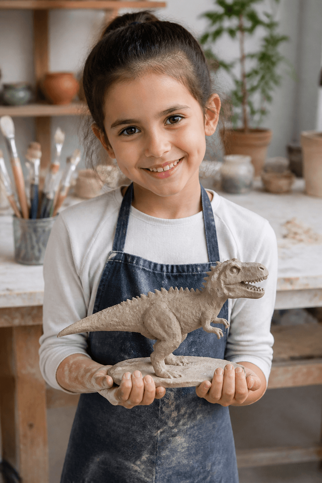 Clay Dinosaur