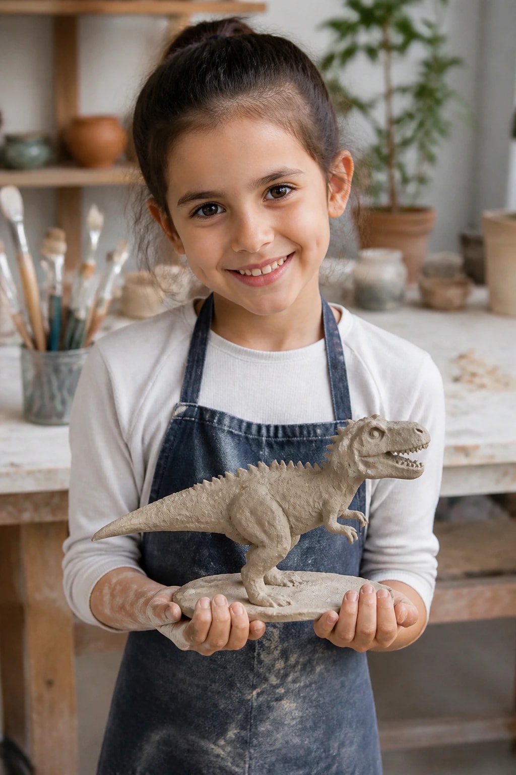 Clay Dinosaur